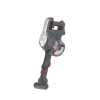 Hoover HF122GPT 011 Vacuum cleaner, Handstick, Cordless, Operating time 40 min, Dust container 0.9 L, Grey