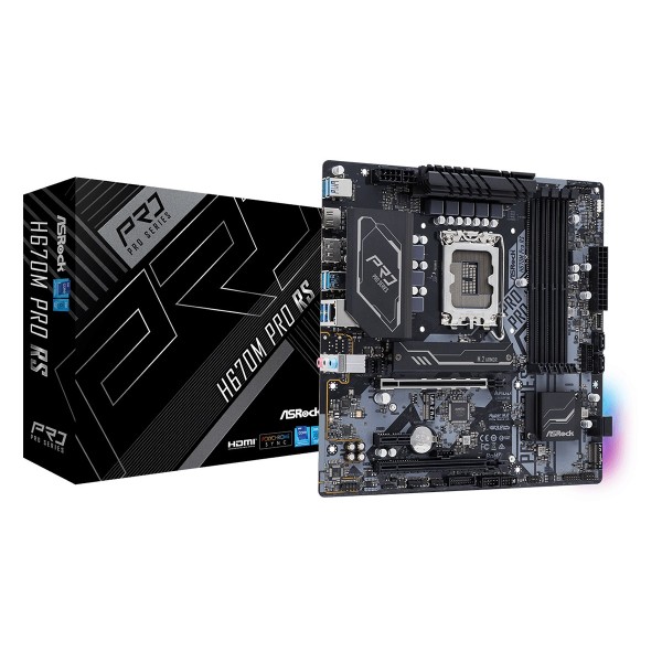 Asrock H670M Pro RS Intel H670 ...