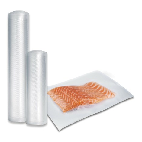 Caso | Foil set 1 for vacuuming + Sous Vide Cooking | 01235 | Dimensions (W x L) 20 x 30 cm, 20 x 600 cm, 30 x 600 cm