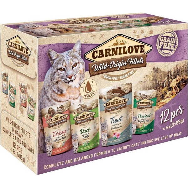 CARNILOVE Cat Wild Origin Fillets - ...