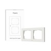 SMART SWITCH FRAME H2 (2-GANG)/WHITE FE-X01D-W AQARA