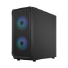 Fractal Design | Focus 2 | Side window | RGB Black TG Clear Tint | Midi Tower | Power supply included No | ATX