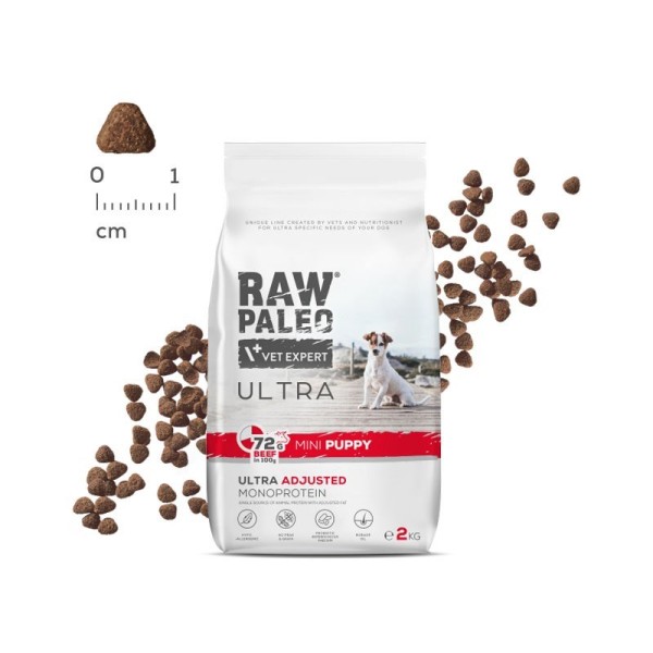 RAW PALEO Ultra Mini Puppy Beef ...