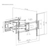 TV SET ACC WALL MOUNT 60-120