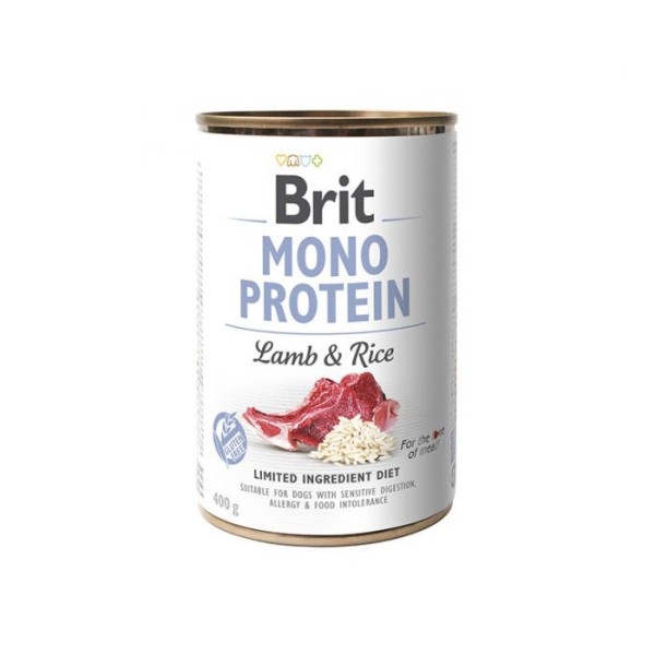 BRIT Mono Protein jagnięcina i brązowy ...