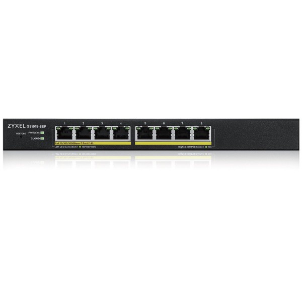 Zyxel GS1915-8EP Managed L2 Gigabit Ethernet ...