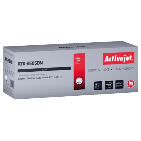 Activejet ATK-8505BN Toner (replacement for Kyocera TK-8505K; Supreme; 30000 pages; black)