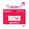 Pendrive GoodRam UME3-0160W0R11-V (16GB; USB 3.0; kolor biały) VALENTINE