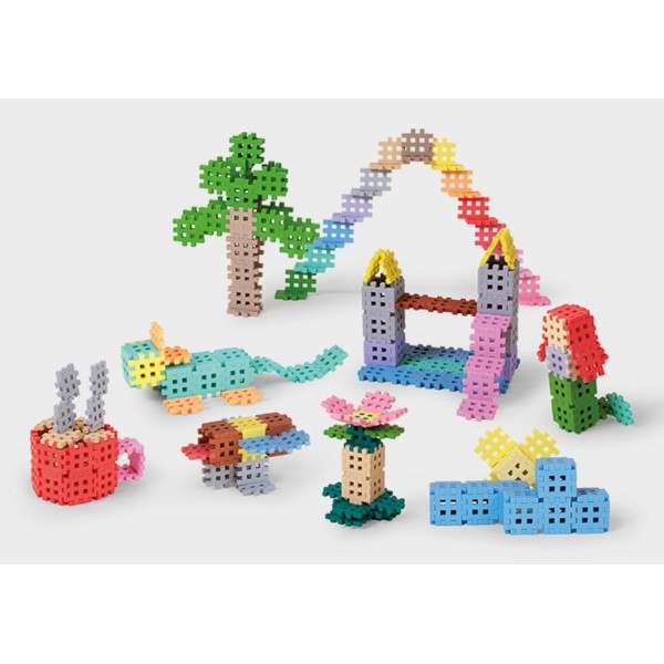 MARIOINEX Mini Waffle Pastel Building Blocks, ...