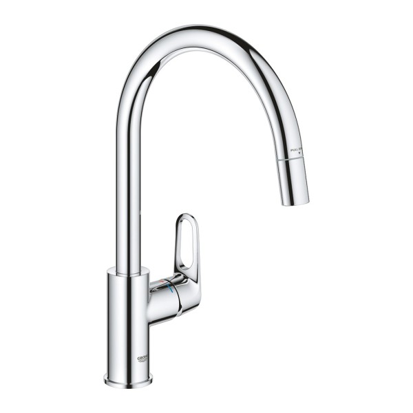 GROHE BauFlow single lever kitchen sink ...