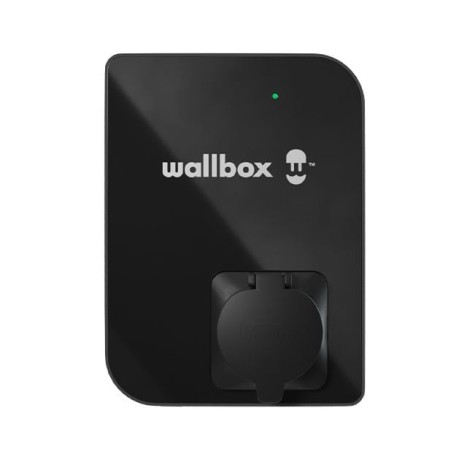 Wallbox | Copper SB Electric Vehicle charger, Type 2 Socket | 22 kW | Wi-Fi, Bluetooth, Ethernet, 4G (optional) | Powerfull and durable charging station for Public and Private charging scenarios with plety of Smart features under the hood.  Connect your c