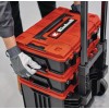 Einhell | E-Case Tower Tool Box Set with Wheels, 3 pcs | 4540015