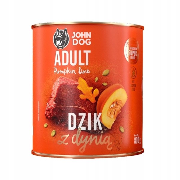 JOHN DOG Pumpkin Adult Boar with ...