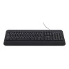 Gembird | Multimedia Keyboard | KB-UML-03 | Multimedia | Wired | US | Black