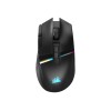 Corsair | Gaming Mouse | DARKSTAR RGB MMO | Wireless Gaming Mouse | Gaming Mouse | 2.4GHz, Bluetooth, USB 2.0 | Black