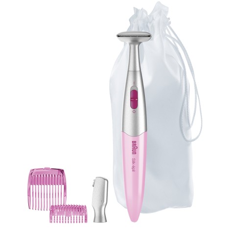 Braun 3-in-1 Hair Trimmer for Face and Body | FG1103 | Cordless | Pink