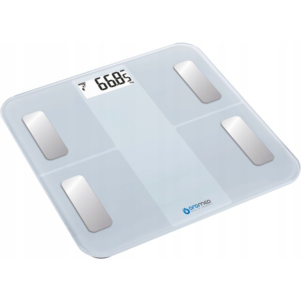 Bathroom scale ORO-SCALE BLUETOOTH WHITE