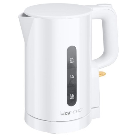 Clatronic WK 3834 electric kettle 1 L 900 W White