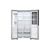 LG GSGV81PYLL Refrigerator, Free-standing, Side by Side, E, Height 1.79 m, Net fridge 416 L, Net freezer 190 L, Silver
