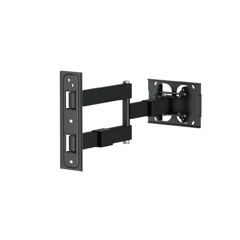 Visaro Wall mount | WMA75 Full Motion TV Mount | Maximum weight (capacity) 30 kg | Black