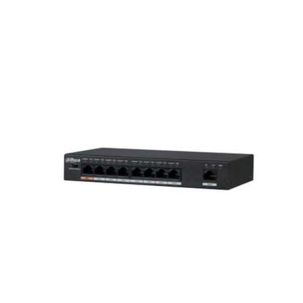 Switch|DAHUA|Type L2|Desktop/pedestal|Rack|1x10Base-T / 100Base-TX / 1000Base-T|PoE ...