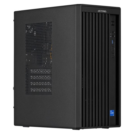 Actina 5901443418047 PC Intel® Core™ i5 i5-14400 16 GB DDR5-SDRAM 500 GB SSD Windows 11 Home Mini Tower Black