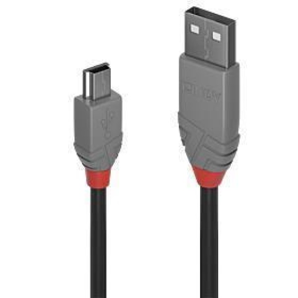 CABLE USB2 A TO MINI-B 1M/ANTHRA ...