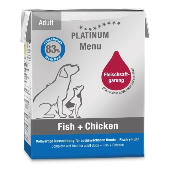 PLATINUM Menu Adult Fish+Chicken - wet ...