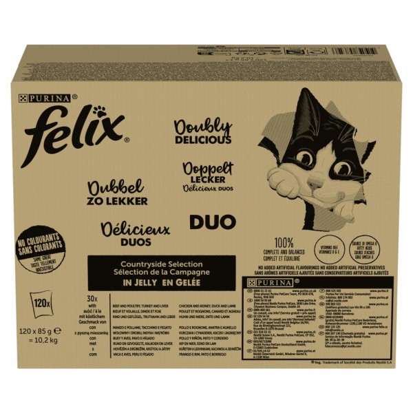 PURINA Felix Fantastic Duo Mix Countryside ...