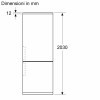 Bosch Serie 4 KGN497LDF fridge-freezer Freestanding 440 L D Stainless steel