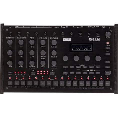 Korg drumlogue - Hybrid drum machine