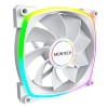 CASE FAN 140MM/RX140 PWM WHITE MONTECH