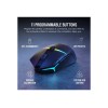 Corsair | Gaming Mouse | NIGHTSABRE RGB | Wireless | Bluetooth, 2.4 GHz | Black