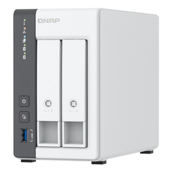 QNAP 2-bay 2.5 GbE NAS with ...