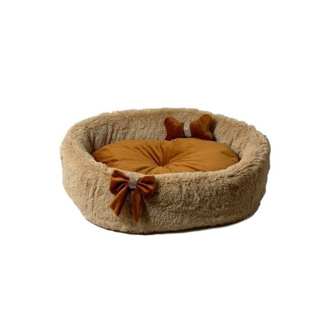 GO GIFT Cocard camel L - pet bed - 55 x 52 x 18 cm