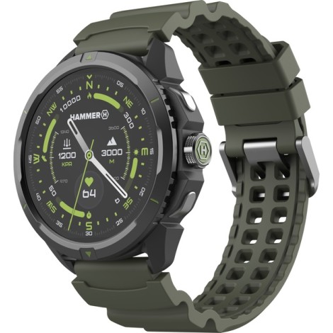 Hammer Watch 2 | Smart watch | AMOLED | 1.5” | Military Edition