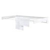 Leifheit 83100 laundry drying rack/line Wall-mounted rack White