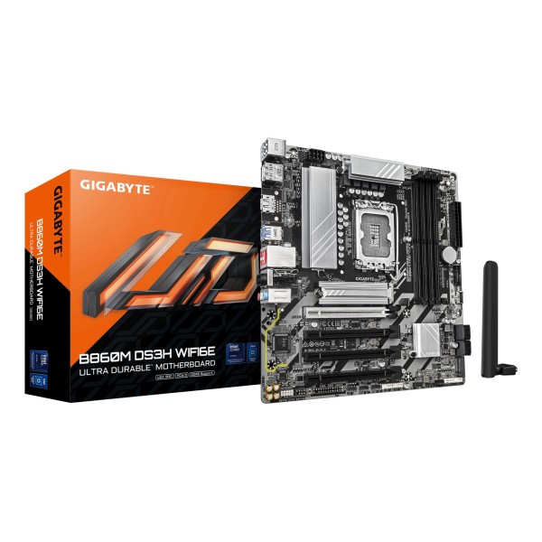 Mainboard|GIGABYTE|Intel B860 Express|LGA1851|Micro-ATX|Memory DDR5|Memory slots 4|4xPCI-Express ...