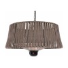 SUNRED | Heater | ARTIX M-HO BROWN, Corda Bright Hanging | Infrared | 1800 W | Brown | IP24
