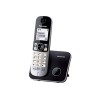 Panasonic | Cordless | KX-TG6811FXB | Built-in display | Caller ID | Black | Conference call | Phonebook capacity 120 entries | Speakerphone | Wireless connection