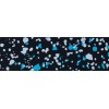 KERBL Lima Dog Collar - Blue-Black - 56-65 cm