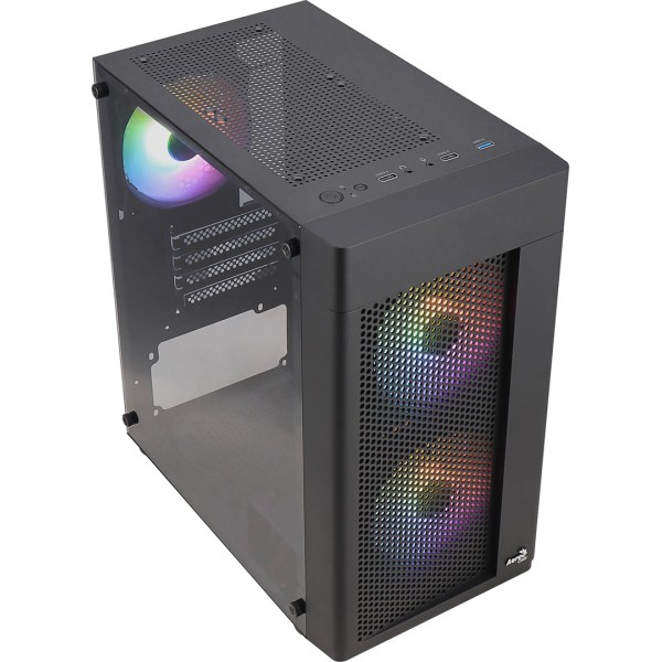 Aerocool HEXFORMBKV2 Micro ATX PC Case ...