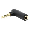 Cablexpert | 3.5 mm Stereo Audio Right Angle Adapter | A-3.5M-3.5FL