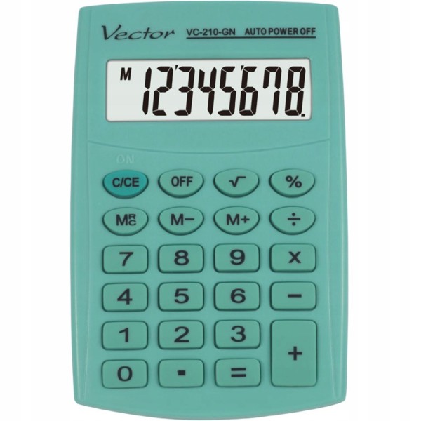 Vector KAV VC-210 GN pocket calculator, ...