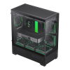 Gamemax Case | VISTA 2 AB | Black | Midi Tower | Power supply included No