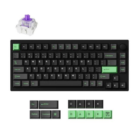 KEYBOARD WRL P1 HE RGB/BLACK P1H-M1Z KEYCHRON