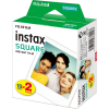 Fujifilm | Instax Square Glossy Instant film (2x10pl) | 86 x 72 mm | Image dimensions: 62 × 62 mm | Quantity 20