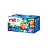 MILL PRO 5k laundry capsules + COLOR softening beads, 25 pcs. (bulk pack of 8 pcs.)