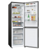 Candy Refrigerator | CNCQ2T618EB | Energy efficiency class E | Free standing | Combi | Height 185 cm | No Frost system | Fridge net capacity 235 L | Freezer net capacity 120 L | 38 dB | Black