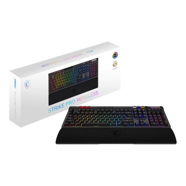 KEYBOARD GAMING BLACK US/STRIKE PRO W ...